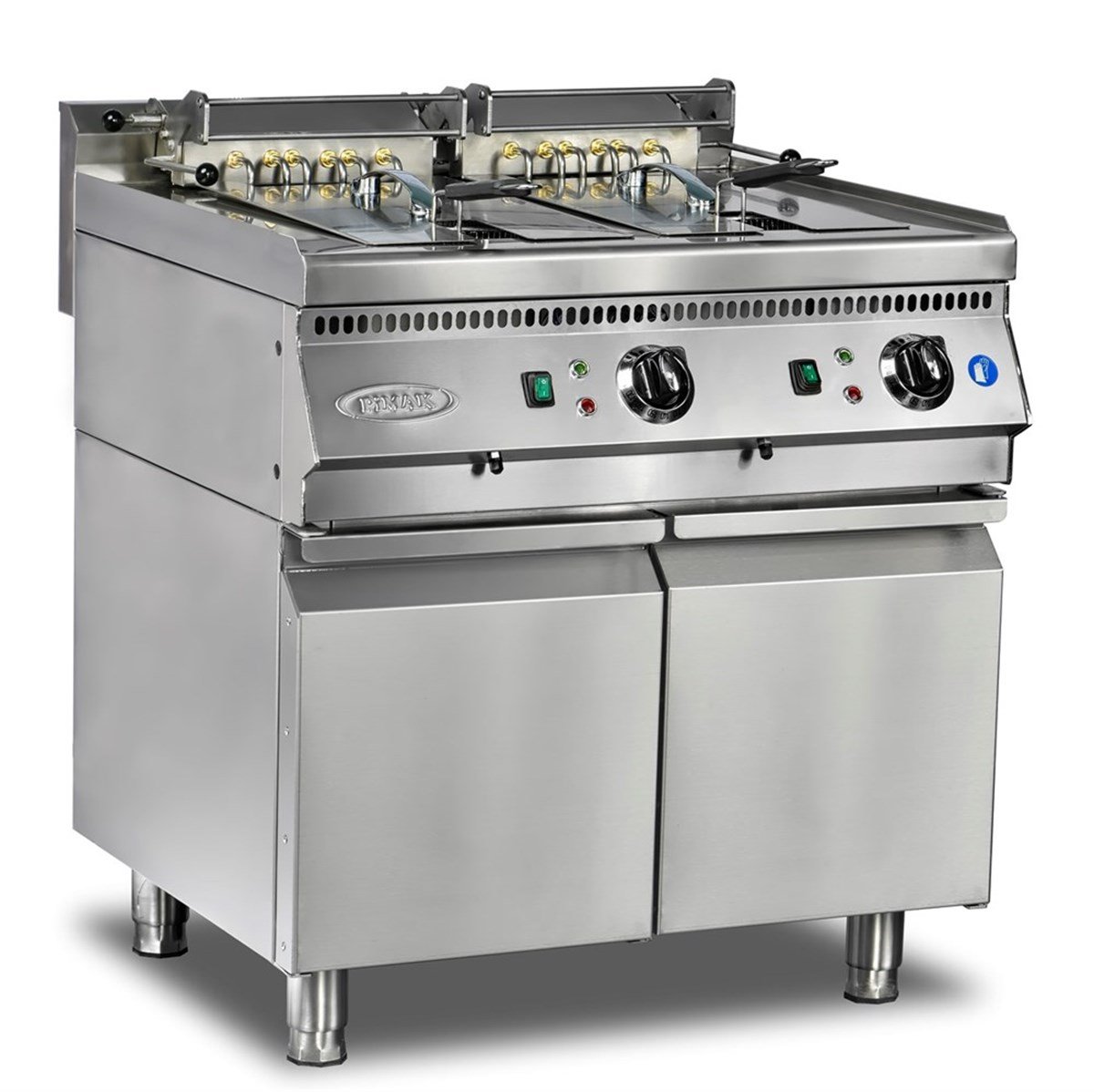 Pimak 24+24 Litre Gazlı Fritöz 80x90x85 90S-M062G (90S-M062G)