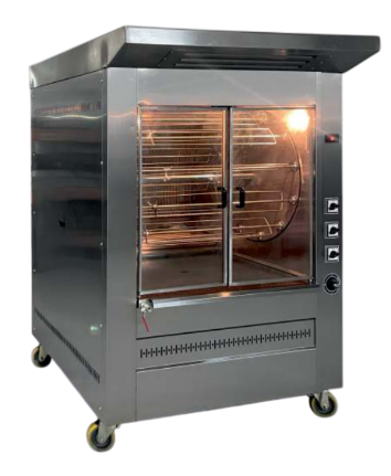Pimak Kömürlü Tamburlu Piliç Makinası 12 / 96 Kapasiteli KT-M096 (KT-M096)