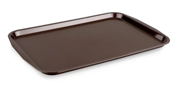Plastport Servis Tepsisi 37×53 cm – Kahverengi – 46013753 | Kaymaz ABS Malzeme