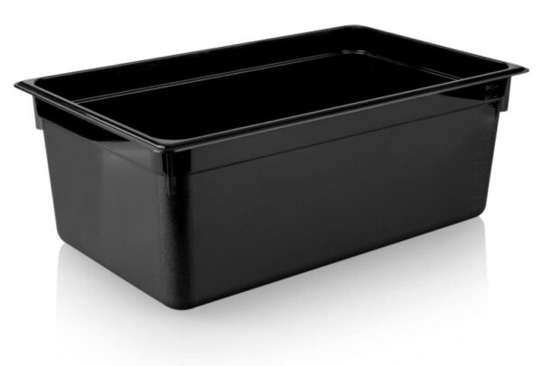 Plastport Kırılmaz Gastronom Küvet – Siyah 1/1-200