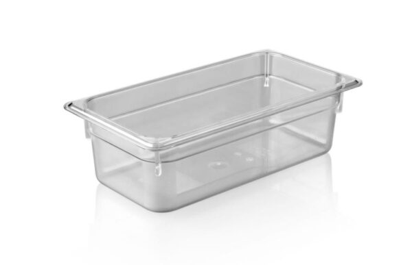 Plastport Kırılmaz Şeffaf Gastronom Küvet 1/3-100
