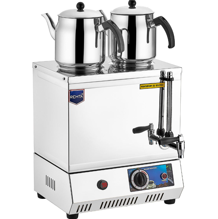 Remta 30 Model 2 Demlikli Çay Ocağı Pleytsiz Elektrikli EP02 (EP02)