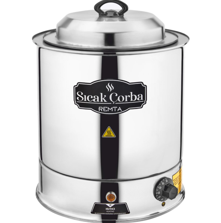 Remta Çelik Model Midi 9 Litre Çorba Isıtıcı CB13 (CB13)