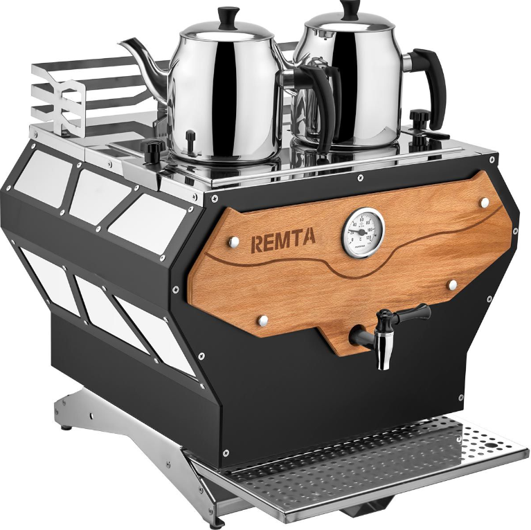 Remta Jumbo 2 Demlikli Çay Makinesi Pro Serisi 19 Litre DE22 (DE22)