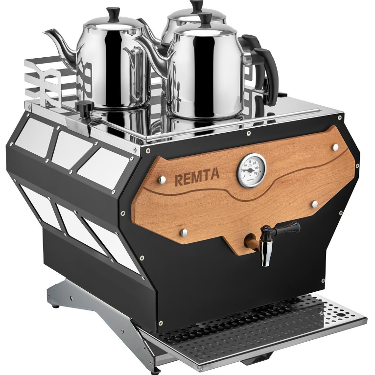 Remta Jumbo 3 Demlikli Çay Makinesi Pro Serisi 30 Litre DE23 (DE23)