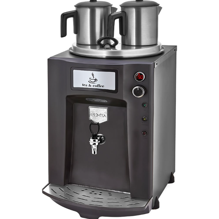 Remta Premium Şamandıralı 2 Demlikli Jumbo Çay Makinesi DE11SP
