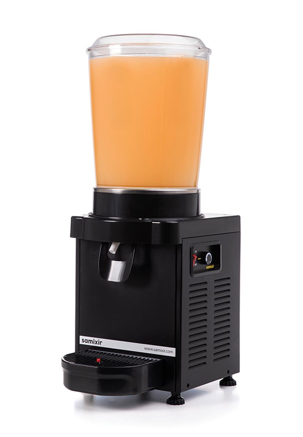 Samixir 10 Litre Panaromik Karıştırıcılı Soğuk İçecek Dispenseri Analog M10.AY (M10.AY)