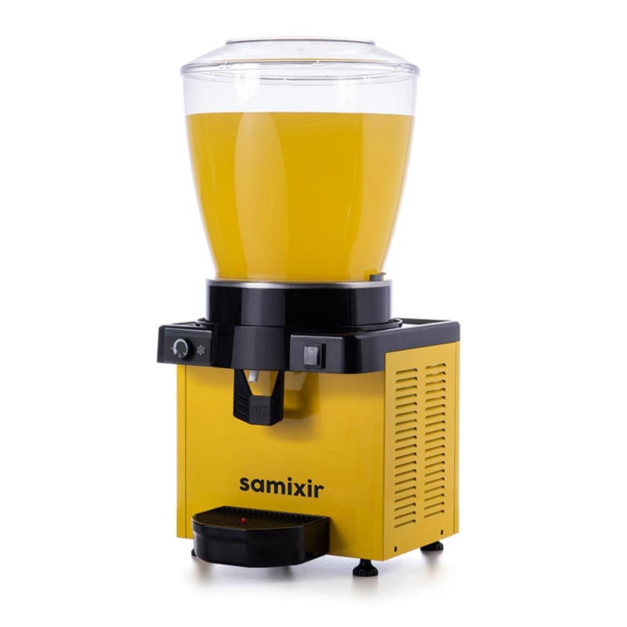 Samixir 22 Litre Panaromik Karıştırıcılı Soğuk İçecek Dispenseri Analog M22.AY (M22.AY)