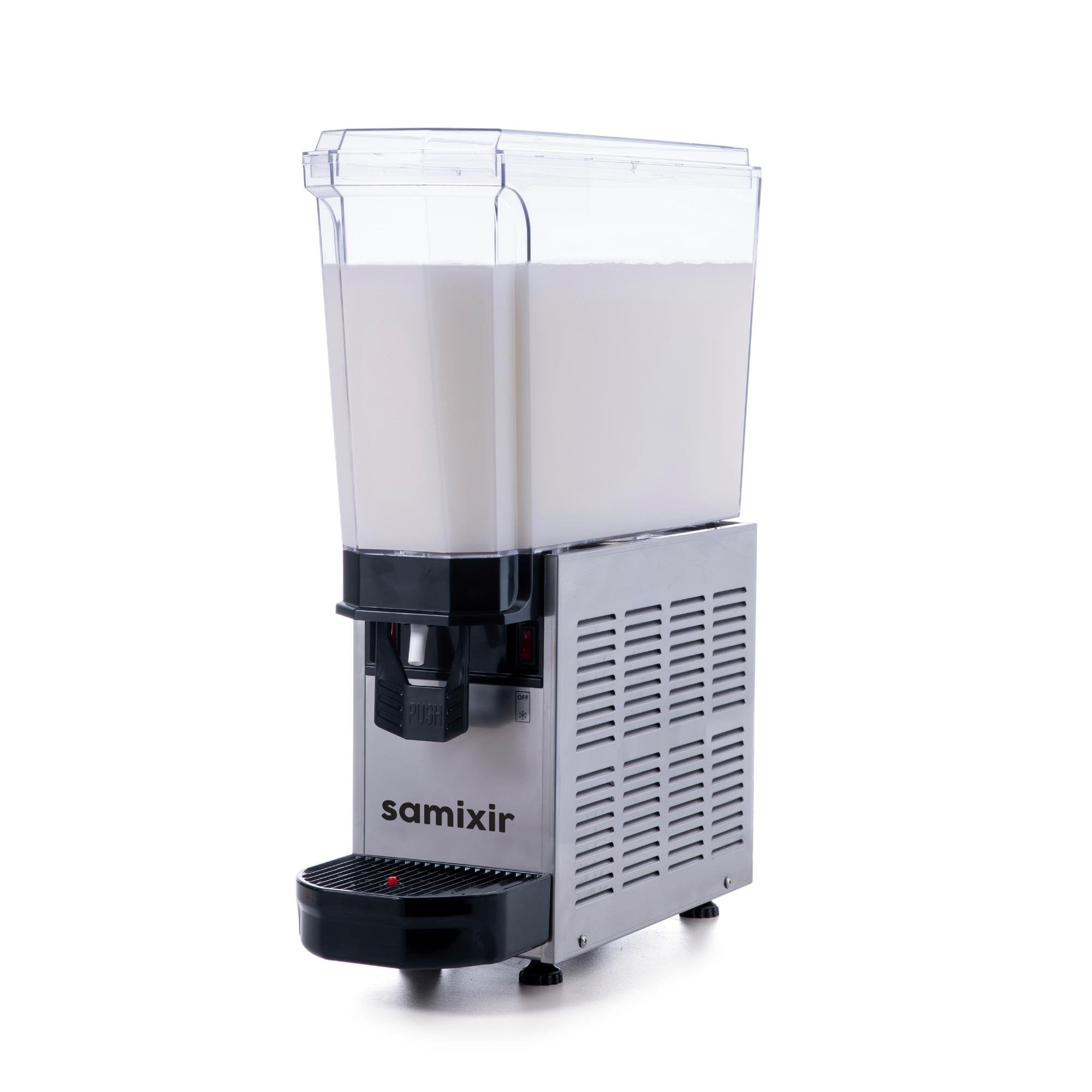 Samixir Klasik Mono Soğuk İçecek Dispenseri Karıştırıcılı 20 Litre Inox 20.MI (20.MI)