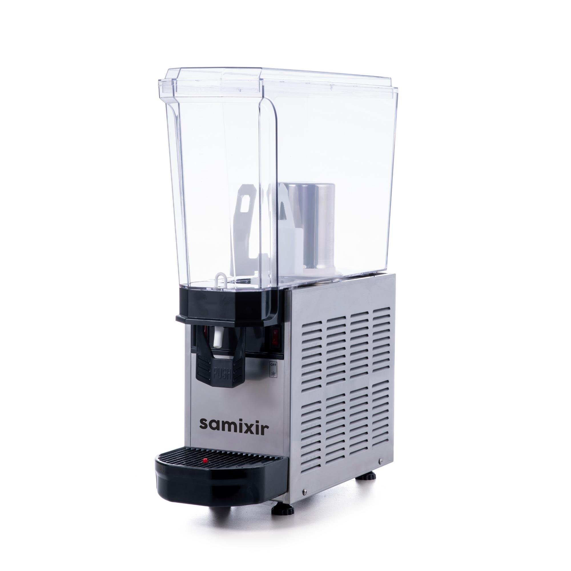 Samixir Klasik Mono Soğuk İçecek Dispenseri Karıştırıcılı 20 Litre Inox 20.MI (20.MI)