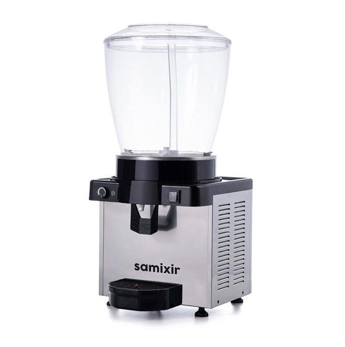 Samixir Panaromik Analog Soğuk İçecek Dispenseri Fıskiyeli 22 Litre Inox S22.AI (S22.AI)