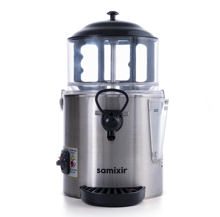 Samixir Panoramik Sıcak Çikolata ve Sahlep Makinesi 5 Litre Inox SC05.I (SC05.I)