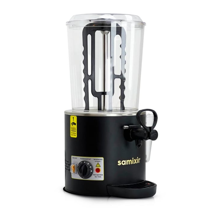 Samixir Panoramik Sıcak İçecek Dispenseri 10 Litre Siyah SC10.B (SC10.B)