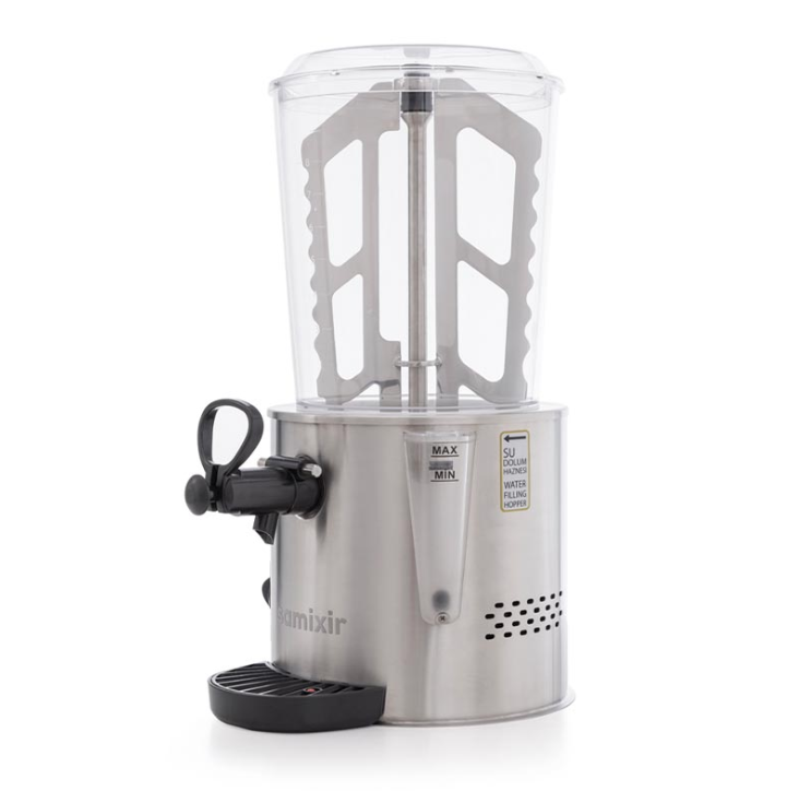Samixir Panoramik Sıcak İçecek Dispenseri 10 Litre Inox SC10.I (SC10.I)
