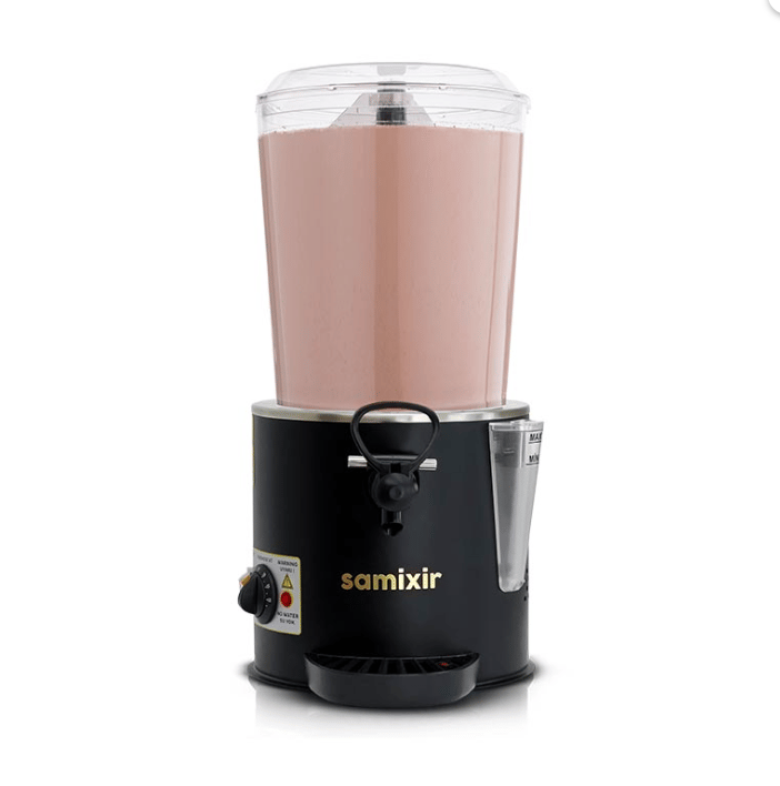 Samixir Panoramik Sıcak İçecek Dispenseri 10 Litre Siyah SC10.B (SC10.B)