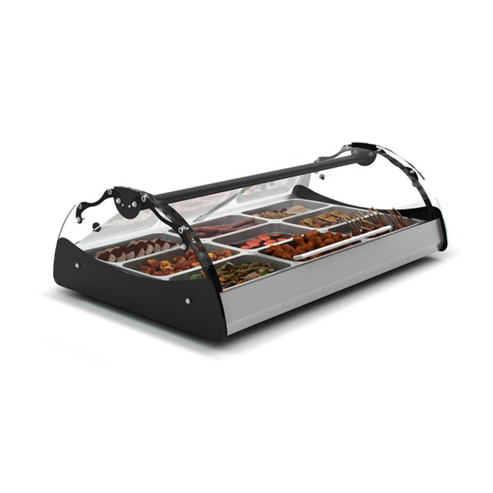 Sayl Bano Maria Sıcak Teşhir Dolabı 3 GN 1/1 Kapasiteli 102x65x32 Cm CMX3 (Maxiself Line-CMX3)