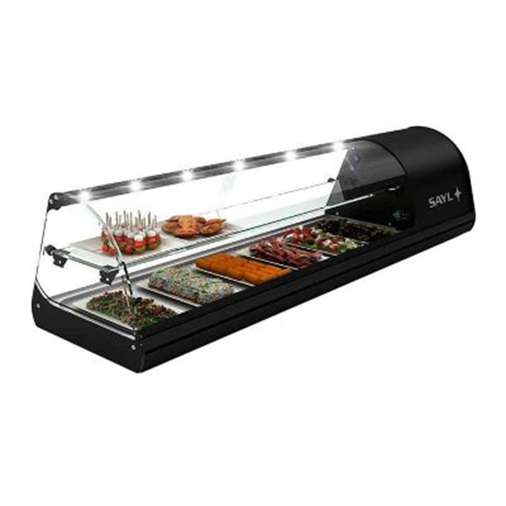 Sayl Dos Pisos Tapas Soğuk Teşhir Dolabı Tepsisiz 178x39x36 Cm V28NP (Dos Pisos Tapas-V28NP)