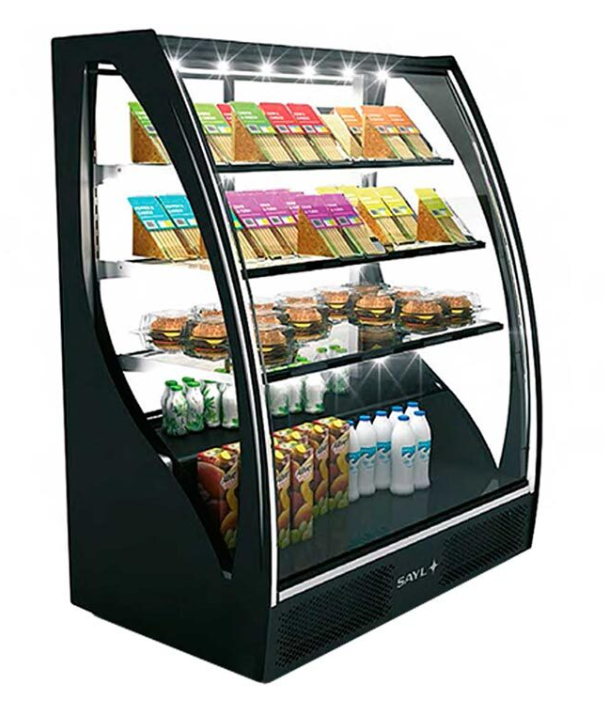 Sayl Pak Line Curvada Soğuk Teşhir Dolabı 101x62x124 Cm PAK-CCA (PAK-CCA)