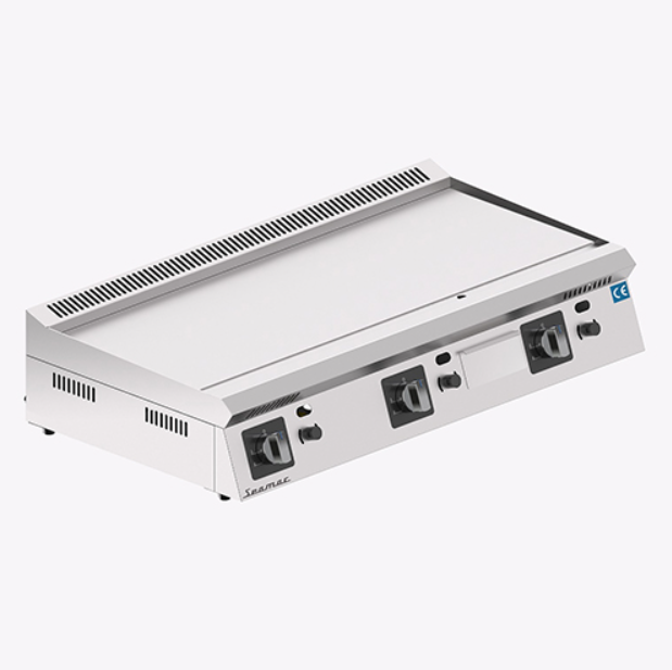 Seamac 120 cm Düz Pleyt Izgara Özel Seri Gazlı GPY120D (GPY120D)