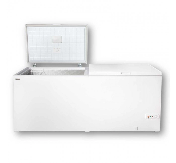 Şenocak D 621 DUAL DF Çift Modlu İki Kapaklı Inox Derin Dondurucu, 655 L