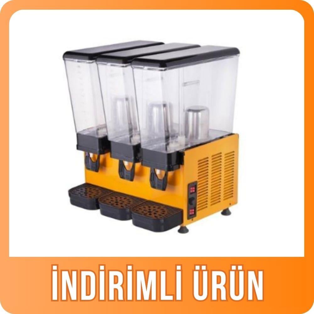 Şerbetmatik 3 Lü Şerbet Makinesi 20+20+20 Litre (60 Lt) ŞŞŞ (ŞŞŞ)
