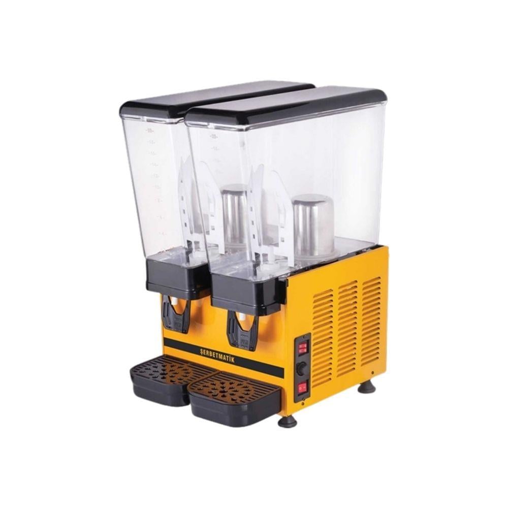 Şerbetmatik İkili Ayran Makinesi 20+20 Litre (40 lt) AA (AA)