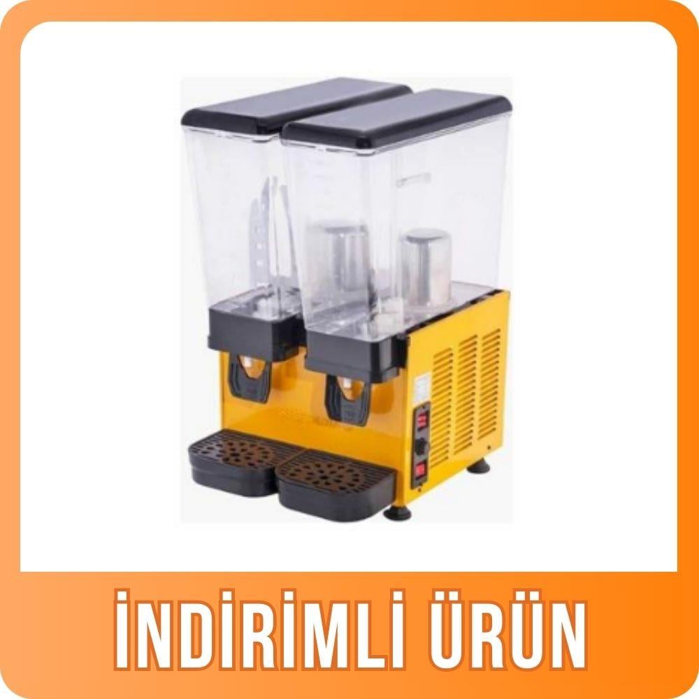 Şerbetmatik İkili Şerbet Ayran Makinesi Şerbet+ Ayran 20+20 Litre (40 lt) ŞA (ŞA)