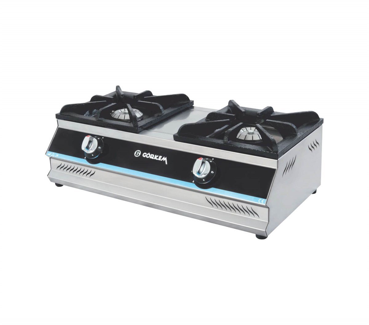 Görkem 2 Li Set Üstü Ocak Gazlı ve Lpg Li 60X35X20 Cm 272 (272)