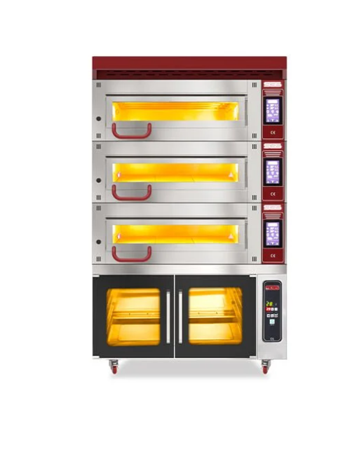 SGS Baklava Pasta Börek Fırını Üç Katlı MT 800-1 R (MT 800-1 R)