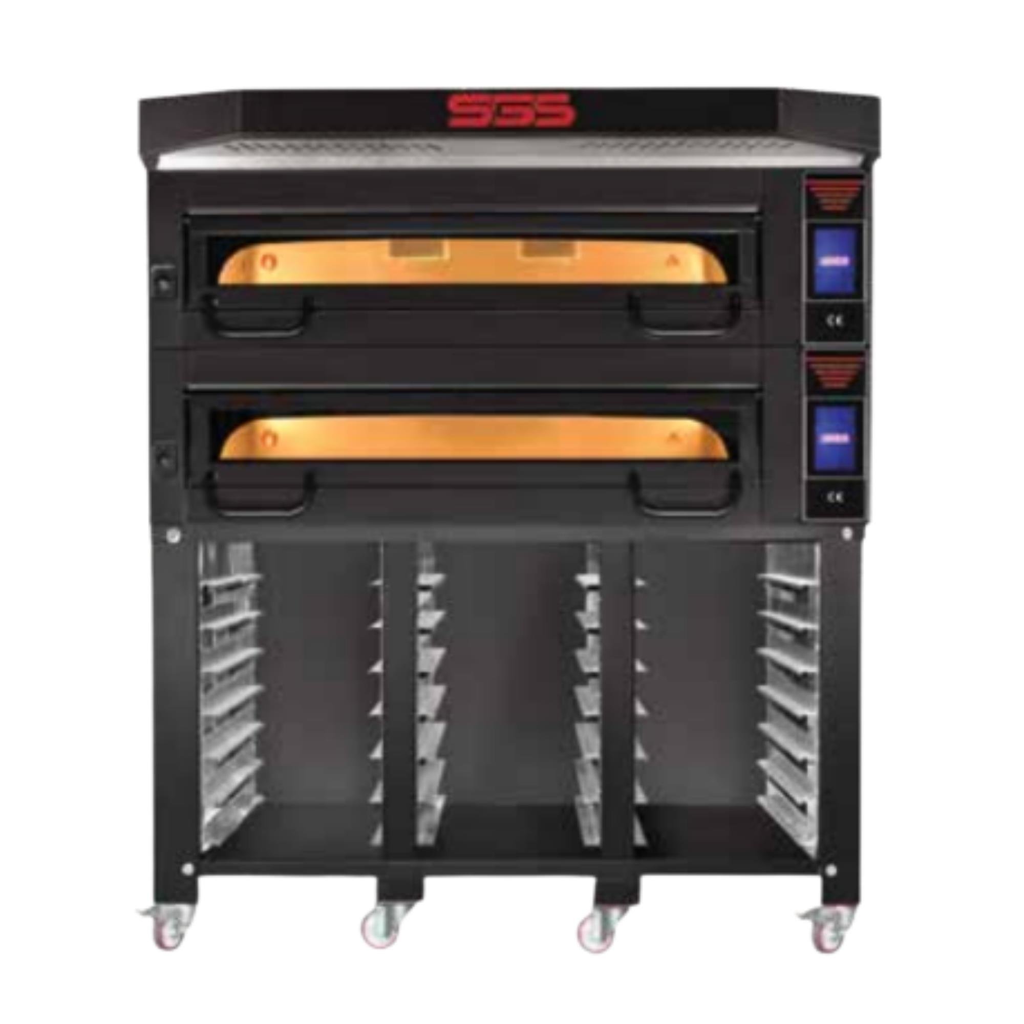 SGS Baklava Pasta Börek Fırını İki Kat Raflı Tezgahlı MD 1200/1R (MD 1200/1R)