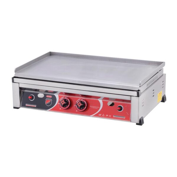 Işıkgaz SilverInox LPG’li 70 cm Pleyt Izgara 2606-2, Düz Izgara