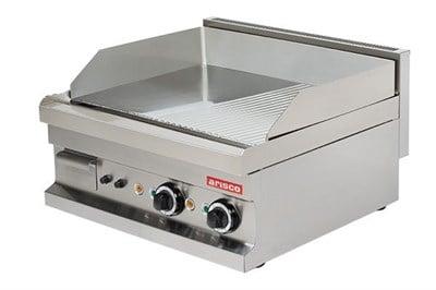 Arisco Elektrikli 60 Lık Yarı Düz Yarı Oluklu Pleyt Izgara Ayna Krom Kaplı EG606SG (EG606SG)