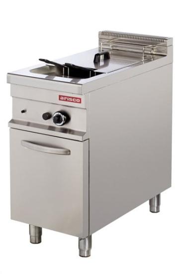 Arisco Gazlı Fritöz 20 Litre Tahliyeli Alt Dolaplı Ce Belgeli 90 lık Seri 900 - GF912 (GF912)