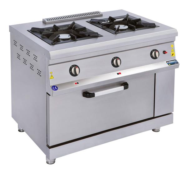 Görkem 2 Li Kuzine Gazlı ve Lpg Li 100x72x85 Cm 802 (802)