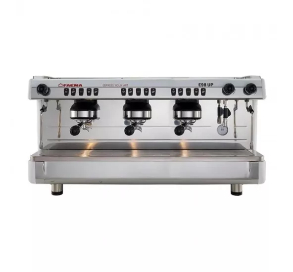 Faema E98 UP A/3 Tam Otomatik Espresso Kahve Makinesi, 3 Gruplu, Beyaz