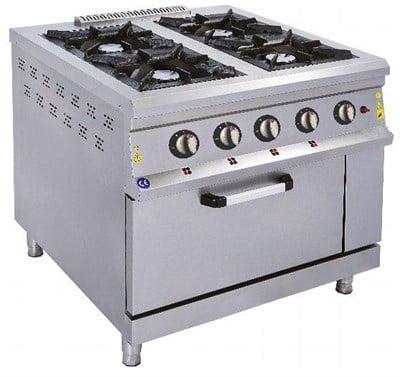 Görkem 4 Lü Kuzine Gazlı ve Lpg Li 100x100x85 Cm 804 (804)