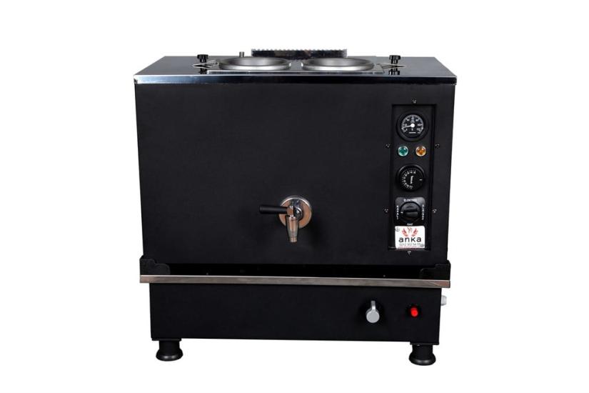 Anka 2 Demlikli Black Pro Kompakt Otomatik Çay Kazanı Elektrik-Ng-LPG BPKO2 (BPKO2)
