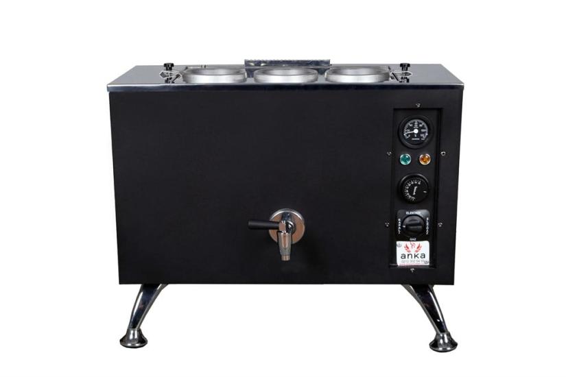 Anka 3 Demlikli Black Pro Kompakt Çay Kazanı Elektrikli BPE3 (BPE3)