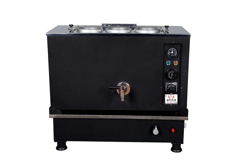 Anka 3 Demlikli Black Pro Kompakt Otomatik Çay Kazanı Elektrik-Ng-LPG BPKO3 (BPKO3)