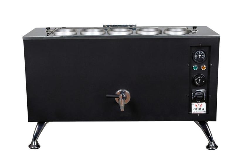 Anka 5 Demlikli Black Pro Kompakt Çay Kazanı Elektrikli BPE5 (BPE5)