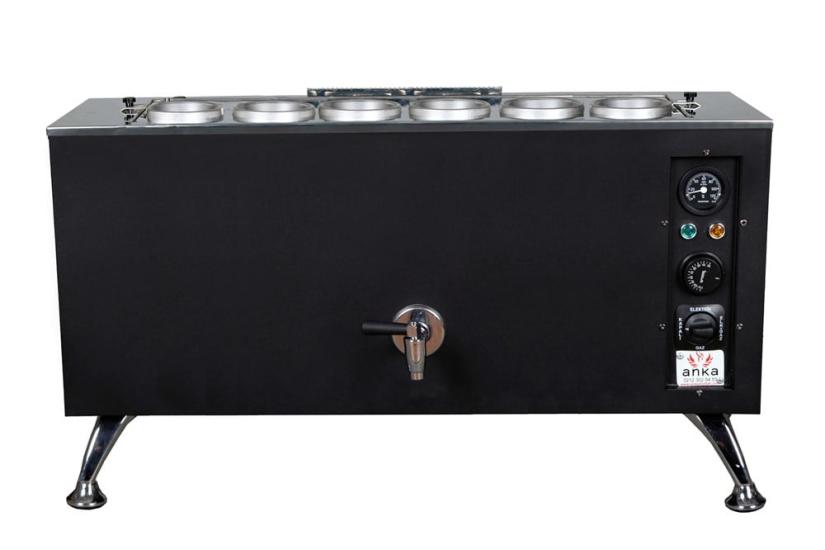 Anka 6 Demlikli Black Pro Kompakt Çay Kazanı Elektrikli BPE6 (BPE6)