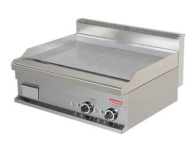 Arisco 80 lik Elektrikli Düz Izgara Pleyt Profesyonel Seri 80x70x29 EG721-S / Fry Top / Electric (EG721-S)