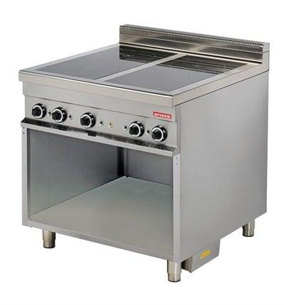 Arisco Elektrikli Kuzine 4 lü Isı Camlı Pleyt Fırınsız ER921C / Range / Electric (ER921C)