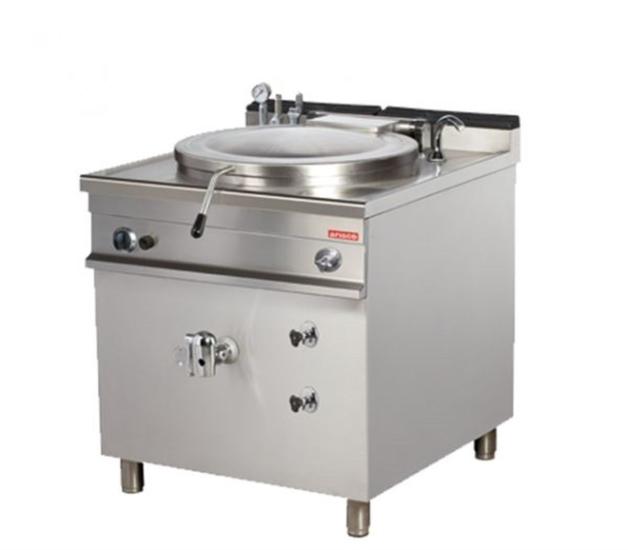 Arisco Gazlı Kaynatma Tenceresi Profesyonel 150 Litre İndirekt Isıtma Ce Belgeli 85x90x90 GBP150I (GBP150I)