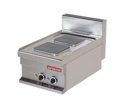Arisco Elektrikli Set Üstü Kare Ocak İki Pleytli ER711K-S (ER711K-S)