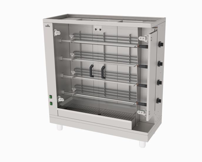 Atalay 4 Şişli Piliç Çevirme Makinesi Elektrikli APME-04 (APME-04)
