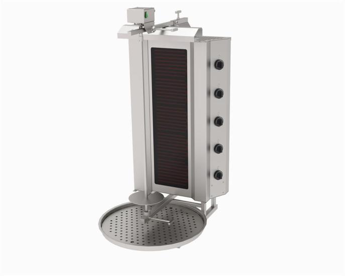 Atalay 5 Gözlü Döner Ocağı Elektrikli Üstten Motorlu ADE-5U (ADE-5U)