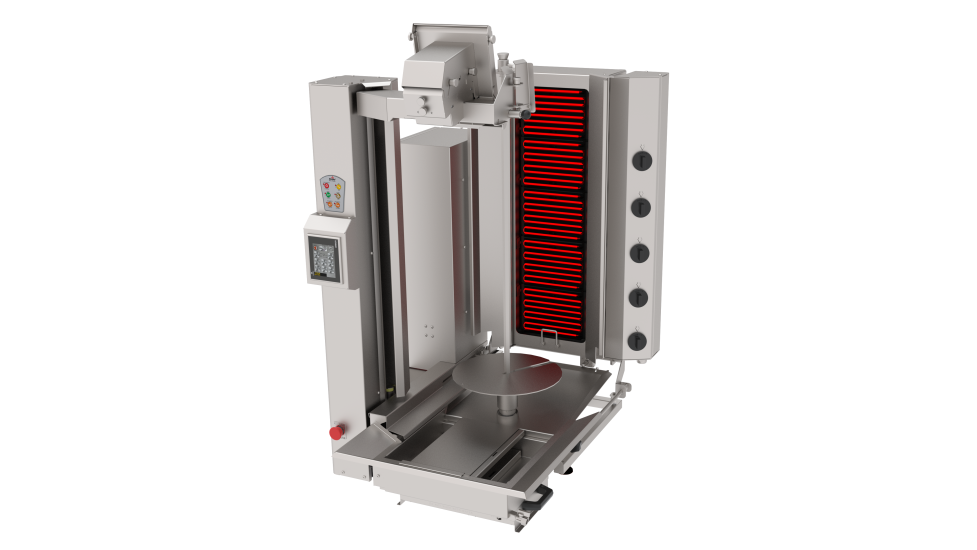 Atalay 5 Gözlü Döner Robotu Elektrikli Compact Geniş Kesim ADR-C1-5E-GK (ADR-C1-5E-GK)