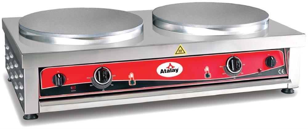 Atalay Çiftli Krep Makinesi Elektrikli AKM-4002 (AKM-4002)