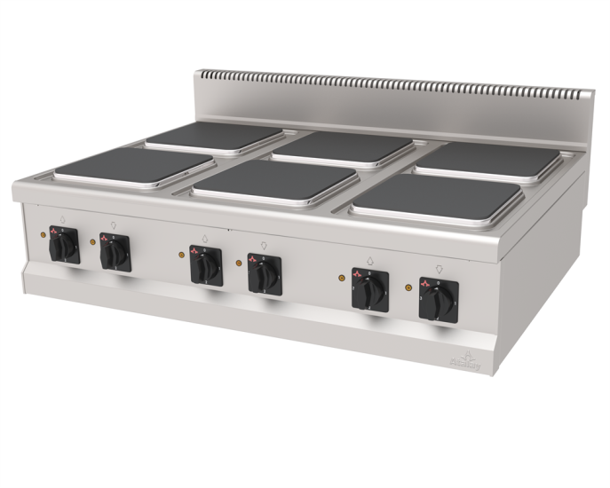 Atalay Elektrikli Ocak 6 Plateli Set Üstü 120x90x30 AEO-1290 S (AEO-1290 S)